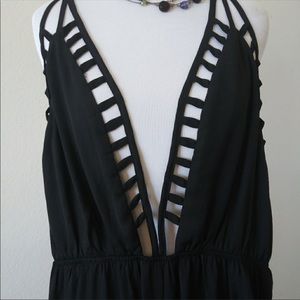 EVENT black jumpsuit. Sz. L